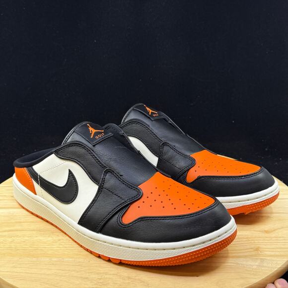 Size 10 Nike Men\'s Air Jordan 1 Mule Golf Shoes Shattered Backboard FJ1214-800 main image 7